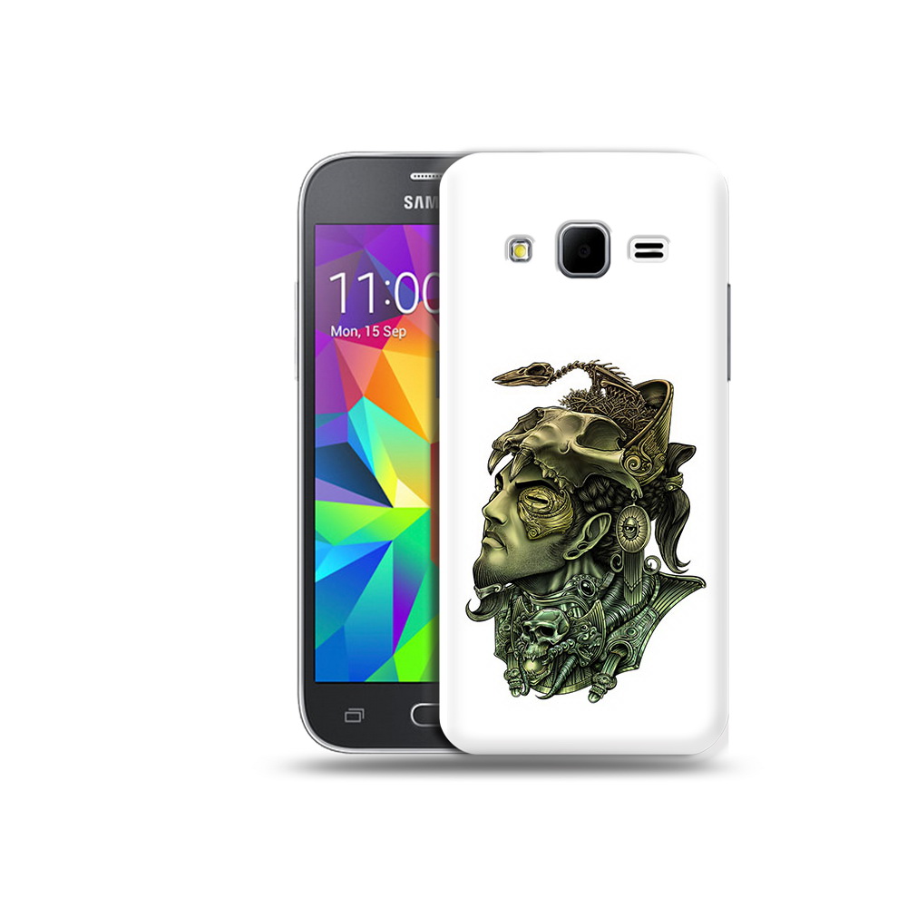 

Чехол MyPads Tocco для Samsung Galaxy Core Prime бронзовый воин (PT11933.566.248), Прозрачный, Tocco