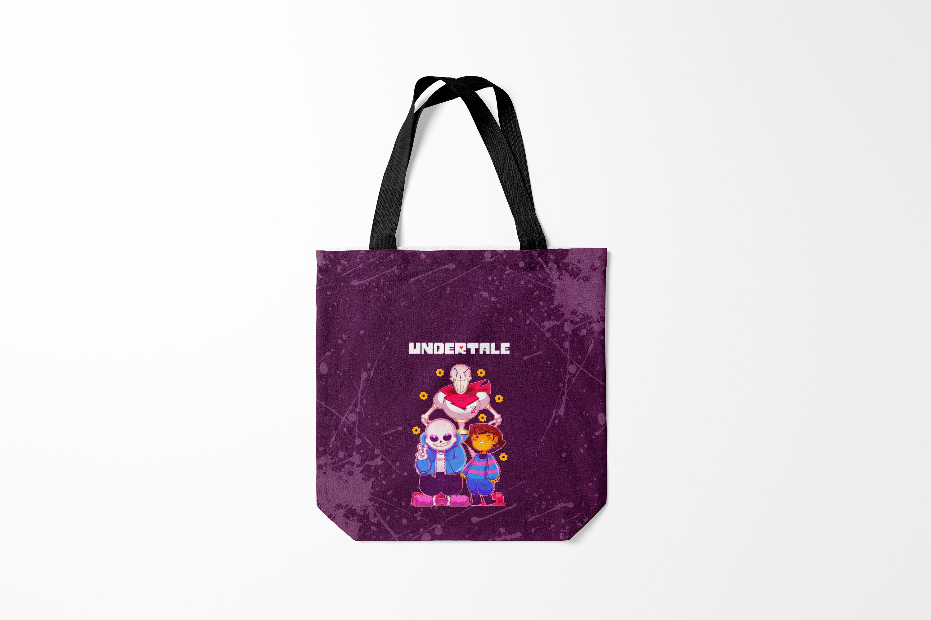 

Сумка шoппер унисекс Burnettie Undertale, бордовый, Undertale