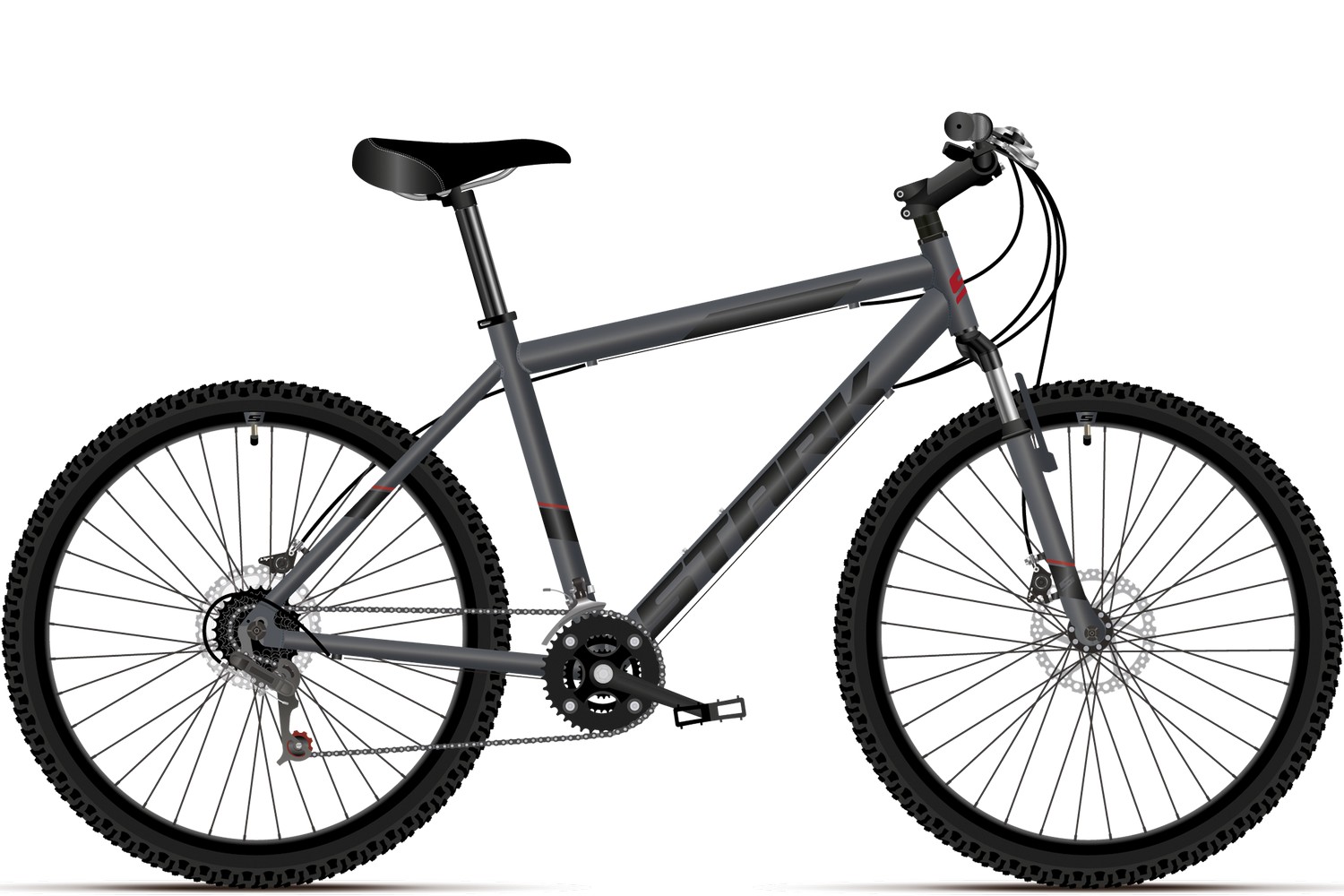 Велосипед Stark'21 Respect 26.1 D Microshift черный/черный 20