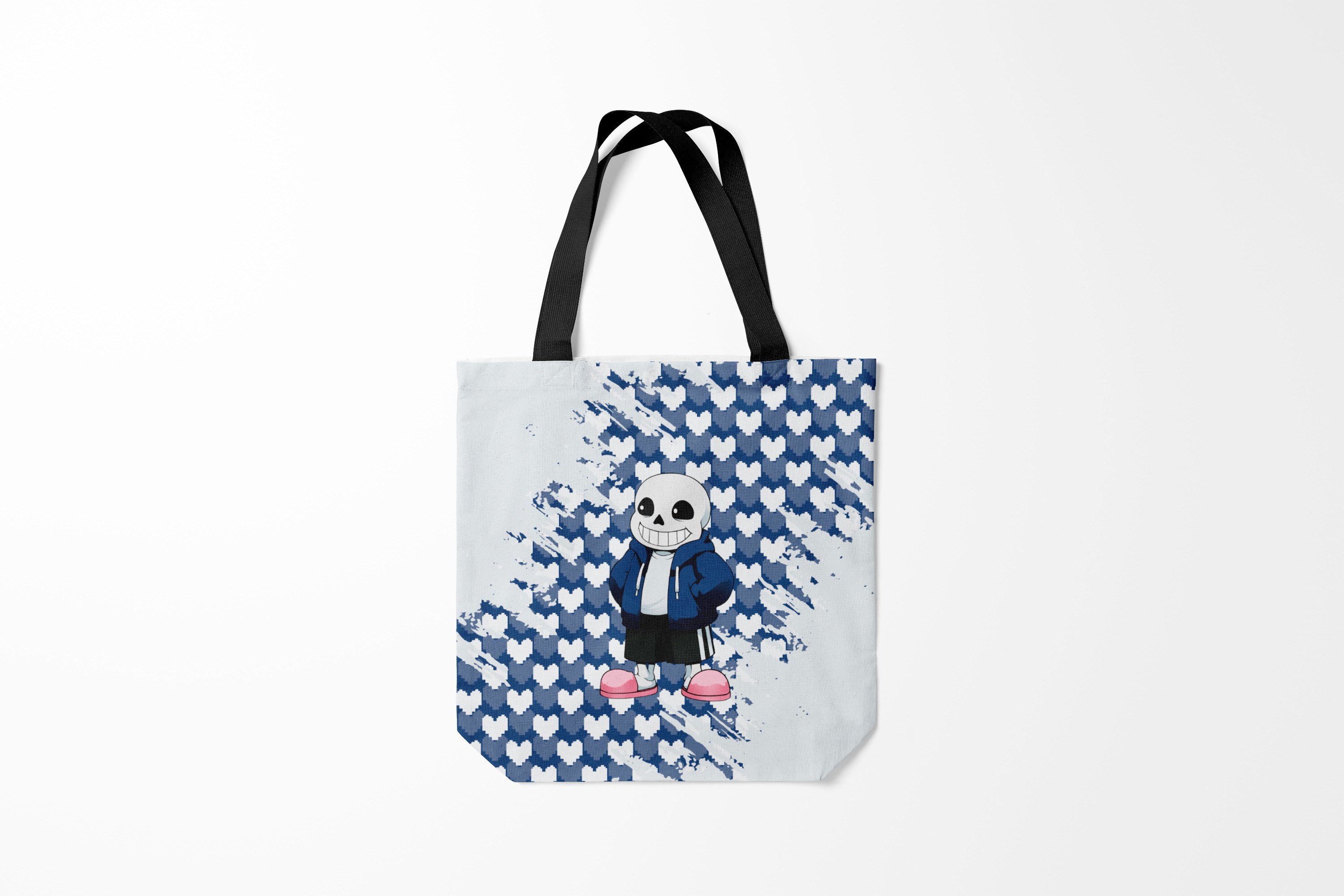 

Сумка шoппер унисекс Burnettie Undertale, белый, Undertale