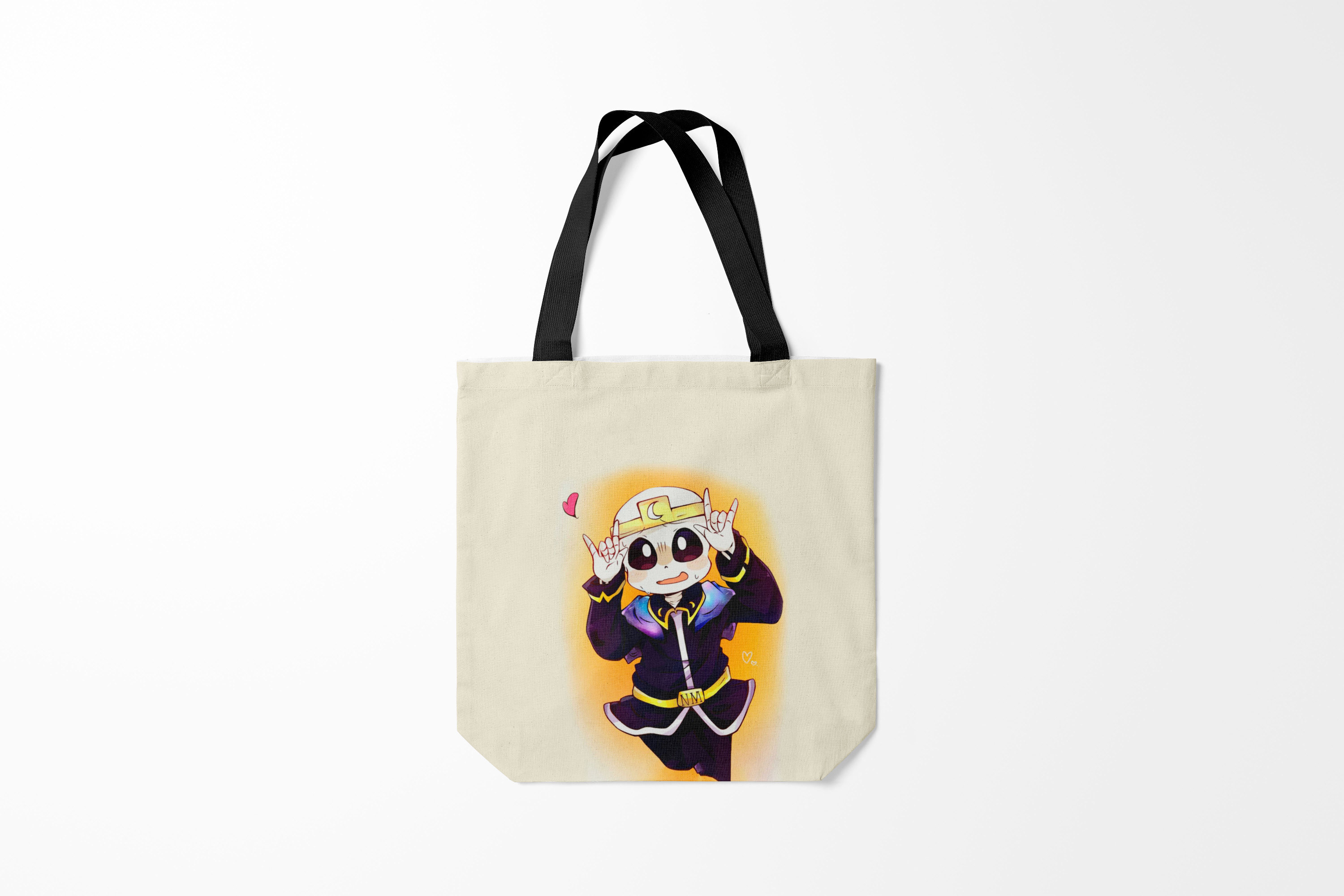 

Сумка шoппер унисекс Burnettie Undertale, белый, Undertale