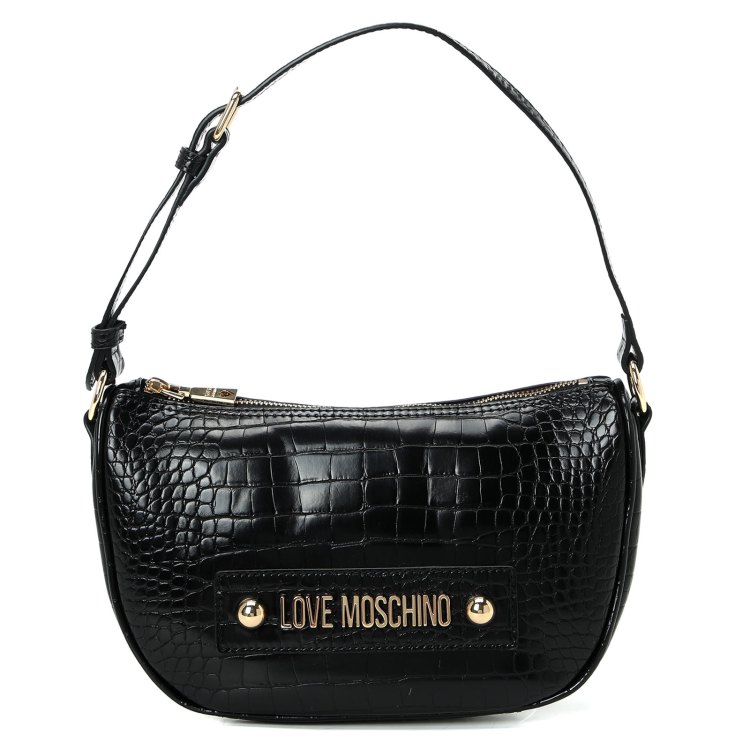 

Сумка женская Love Moschino BIG LOGO CROCO черный, BIG LOGO CROCO