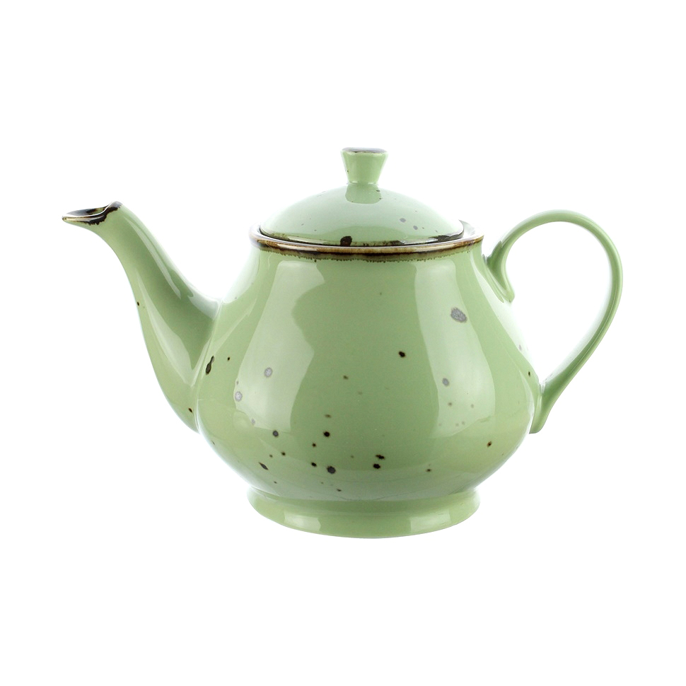 Чайник заварочный Porcelana Bogucice Alumina Green 1,1 л