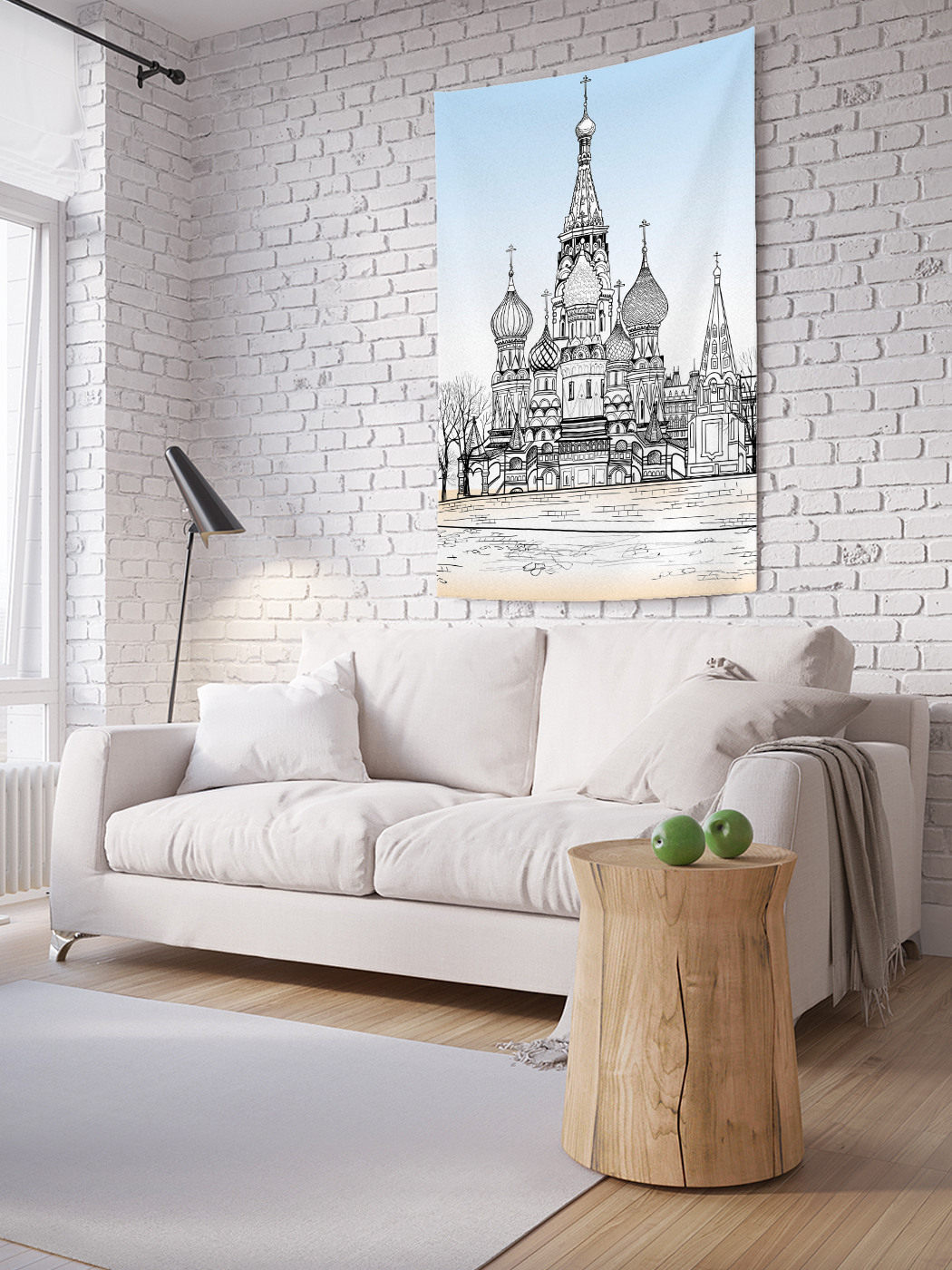 

Вертикальное фотопанно на стену JoyArty Московский собор 150x200 см, Московский собор