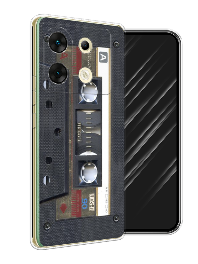 

Чехол Awog на Infinix Zero 30 5G "Пленочная кассета", Серый;белый, 3104950-1