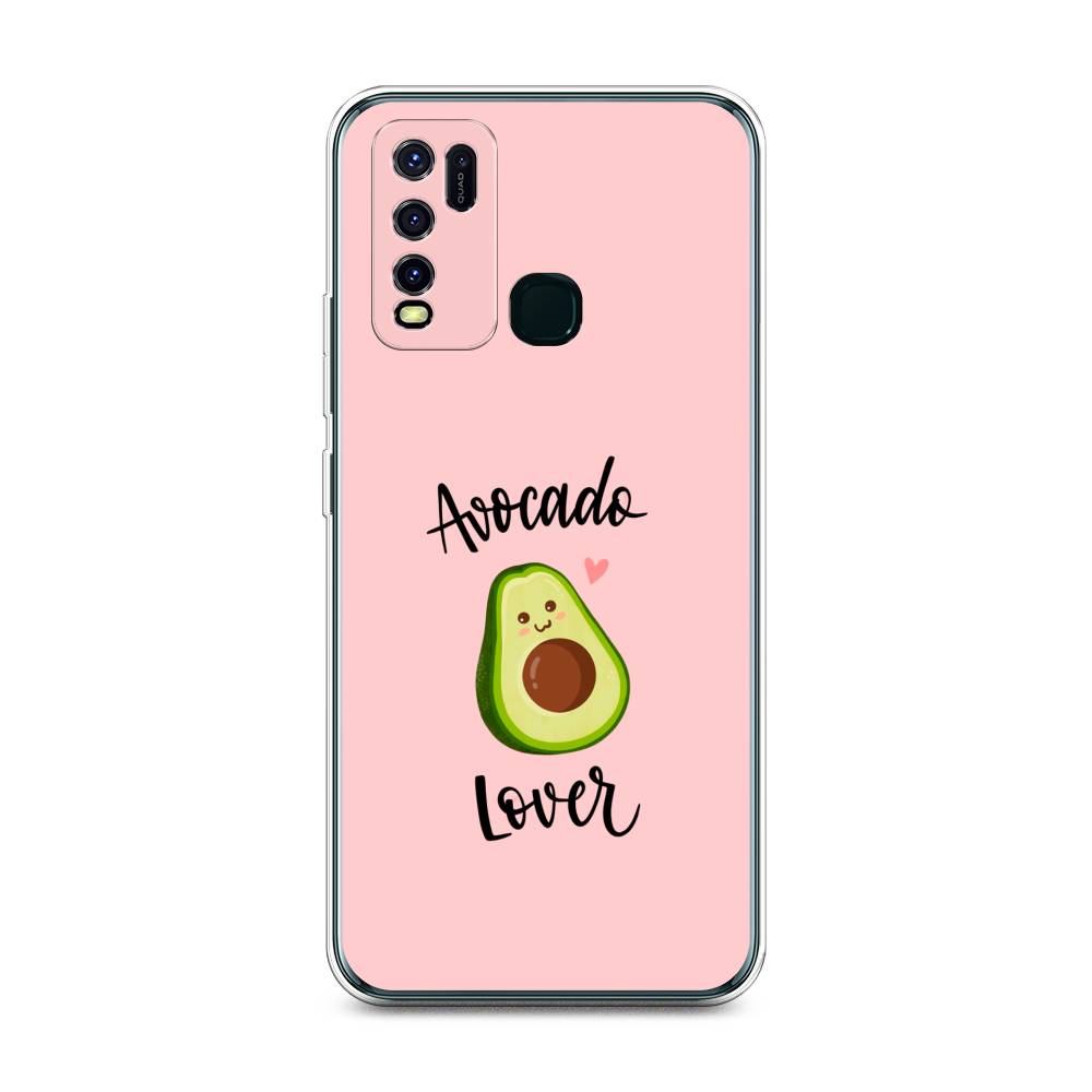

Чехол на Vivo Y30 "Avocado lover", Розовый;зеленый, 262650-6