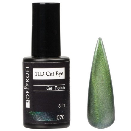 

Гель-лак SOFIPROFI 11D Cat Eye №070