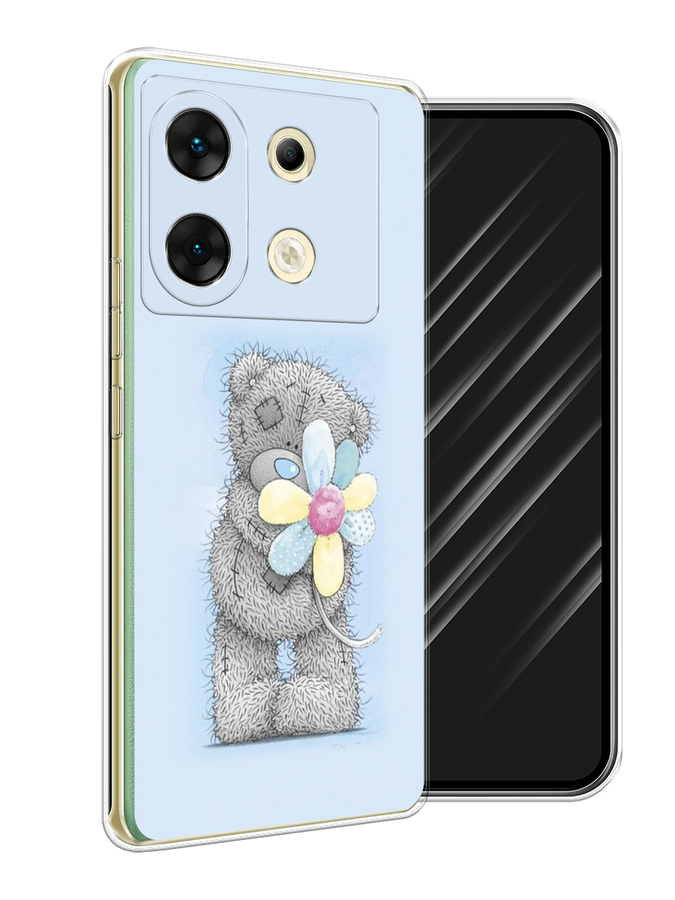 

Чехол Awog на Infinix Zero 30 5G "Me to you с ромашкой", Голубой;серый;желтый, 3104950-1
