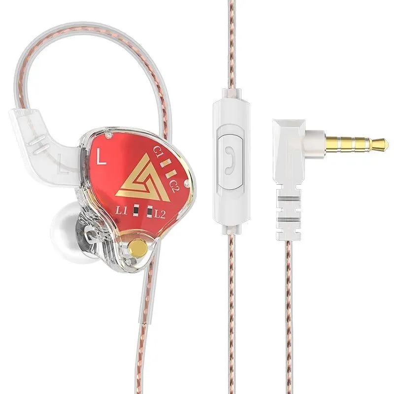 

Проводное наушники QKZ AKX Red, AKX