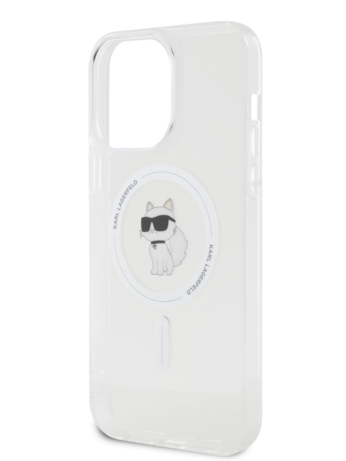 Чехол Karl Lagerfeld для iPhone 13 Pro Max с MagSafe NFT Choupette Hard Transparent