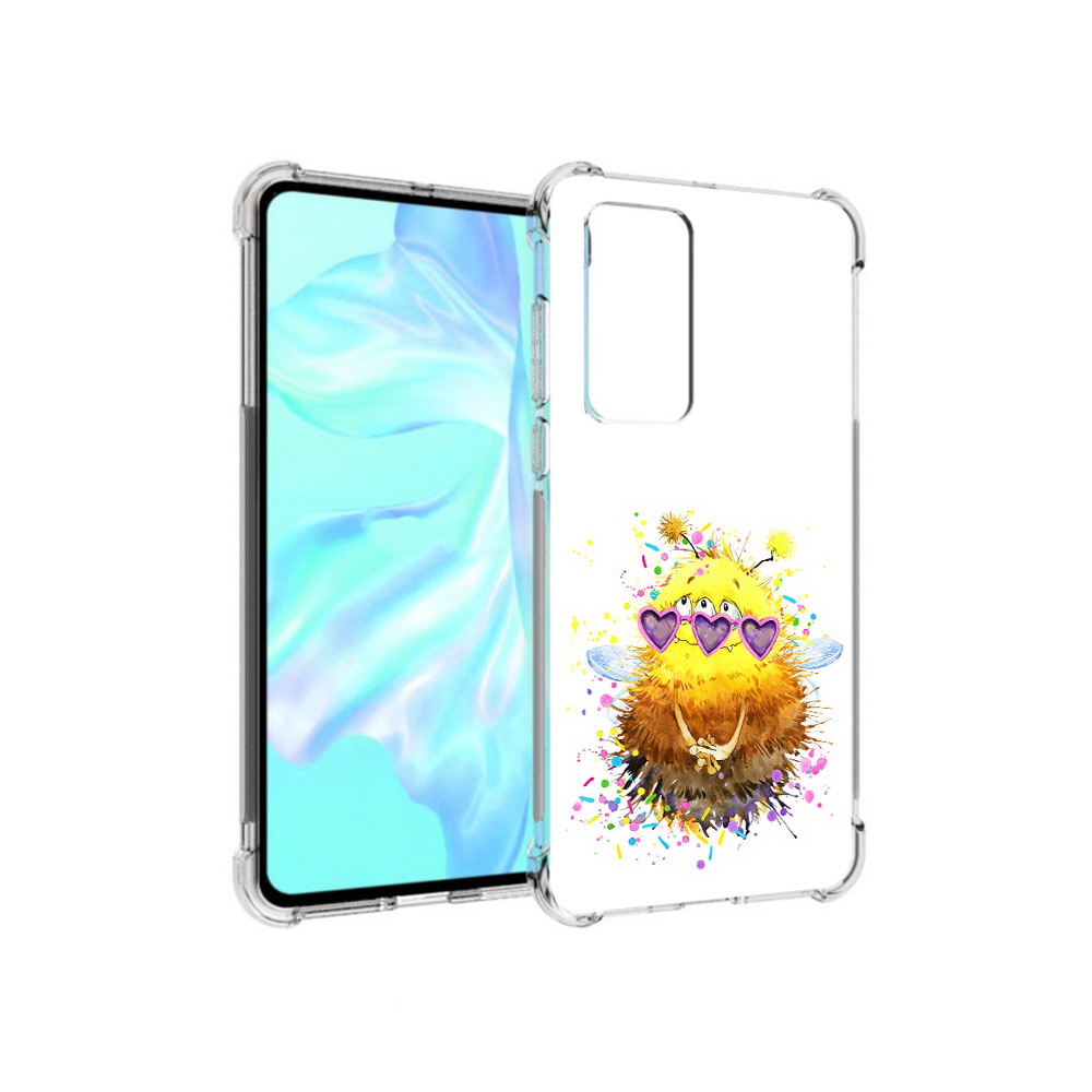 

Чехол MyPads Tocco для Huawei P40 Пушитый шмель, Прозрачный, Tocco