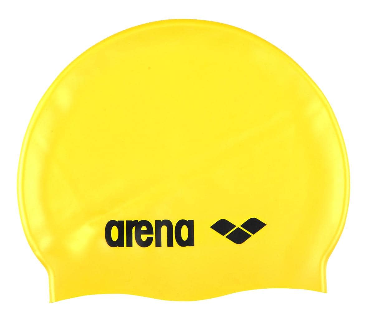 фото Шапочка для плавания arena classic silicone cap желтая