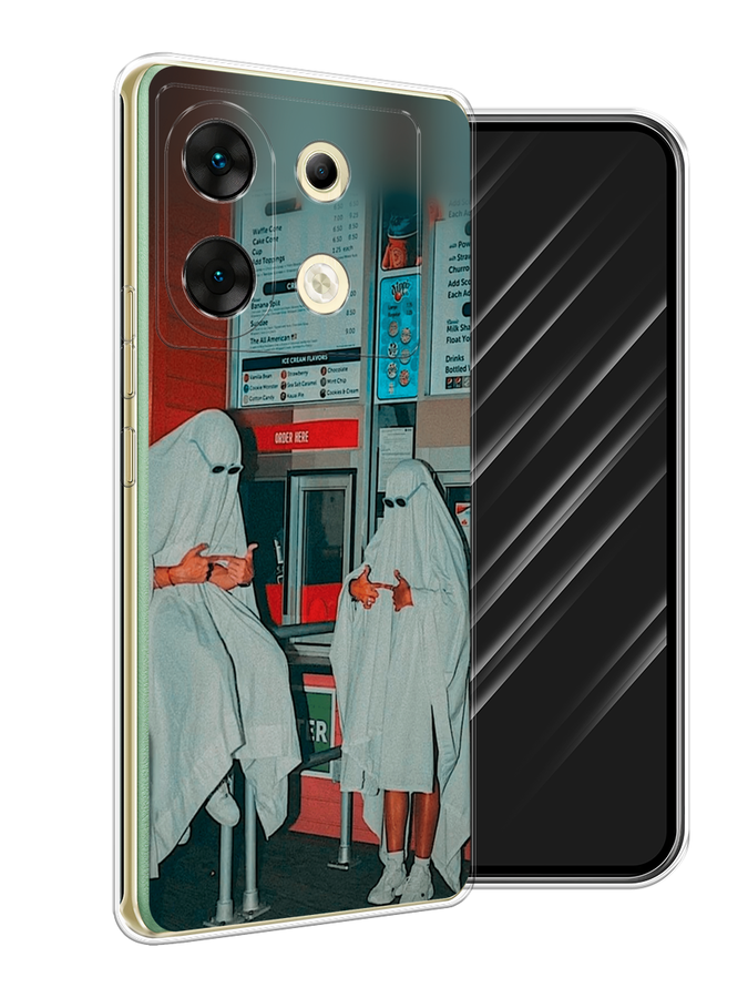 

Чехол Awog на Infinix Zero 30 5G "Chillin Killin", Красный, 3104950-1