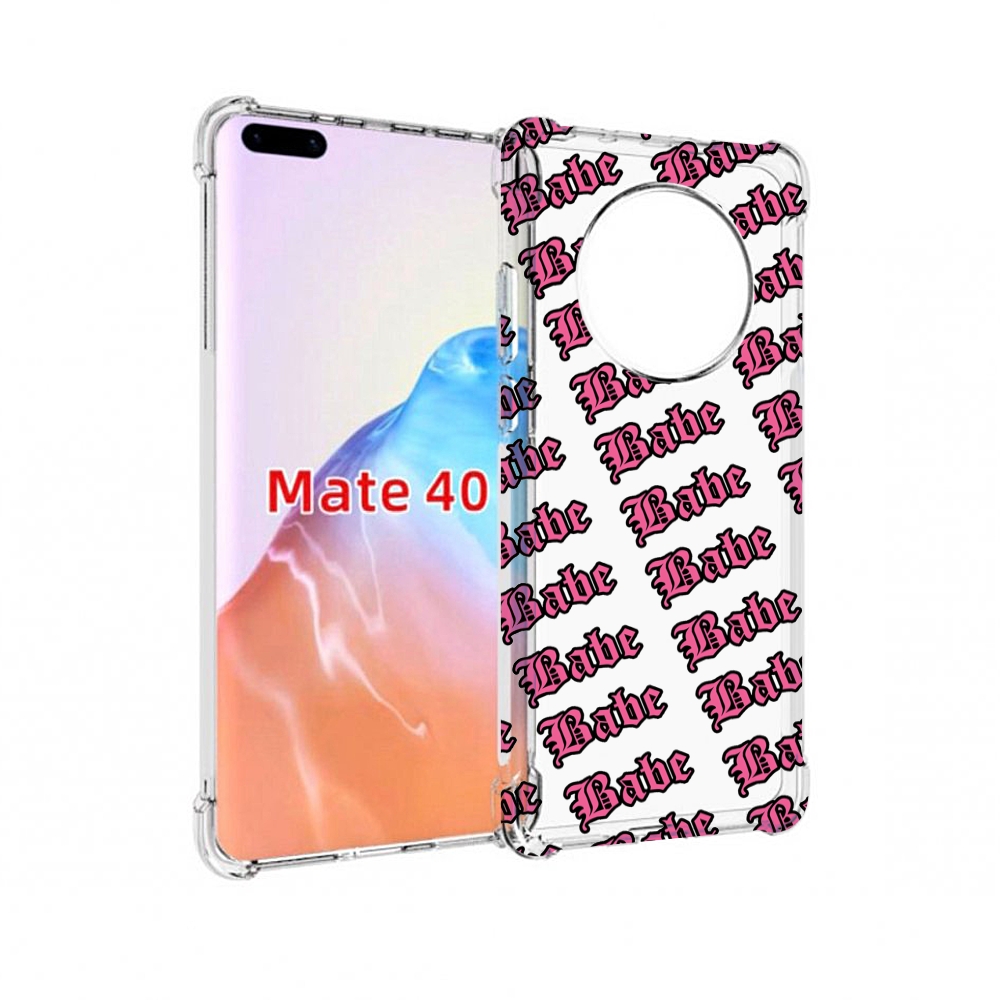 

Чехол MyPads Tocco для Huawei Mate 40 Бабе, Прозрачный, Tocco