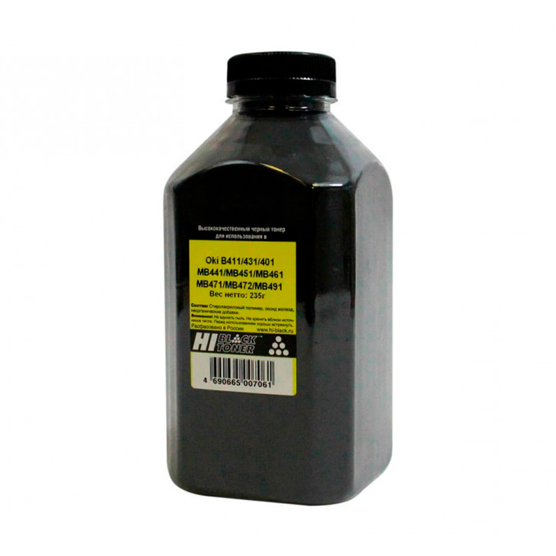 

Тонер для лазерного принтера Hi-Black (MB491) черный, совместимый
