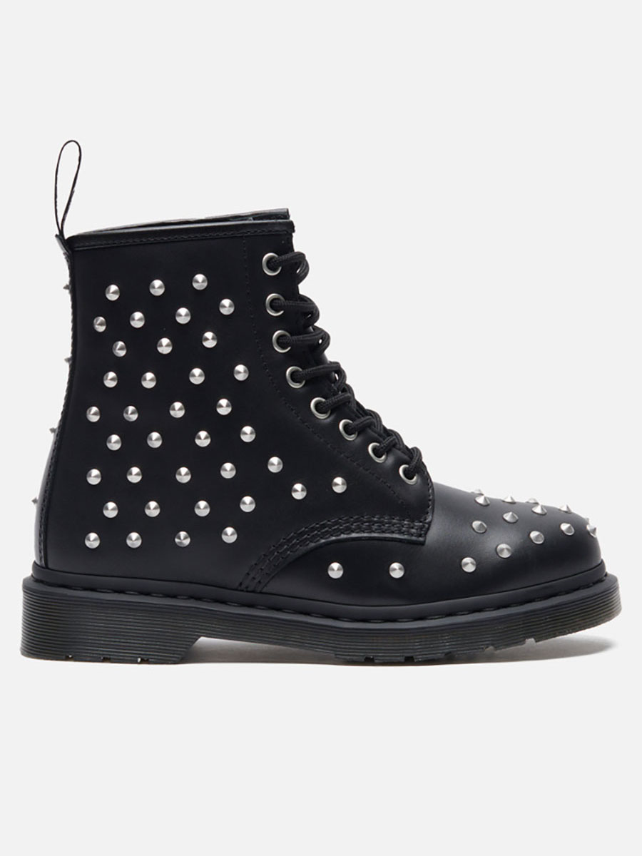 фото Ботинки унисекс dr. martens 1460 stud wanama leather lace up черные 45 eu