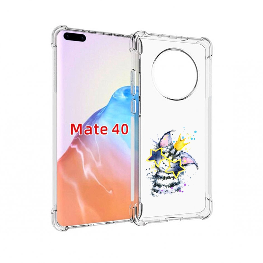 

Чехол MyPads Tocco для Huawei Mate 40 Мартовский Нуся, Прозрачный, Tocco