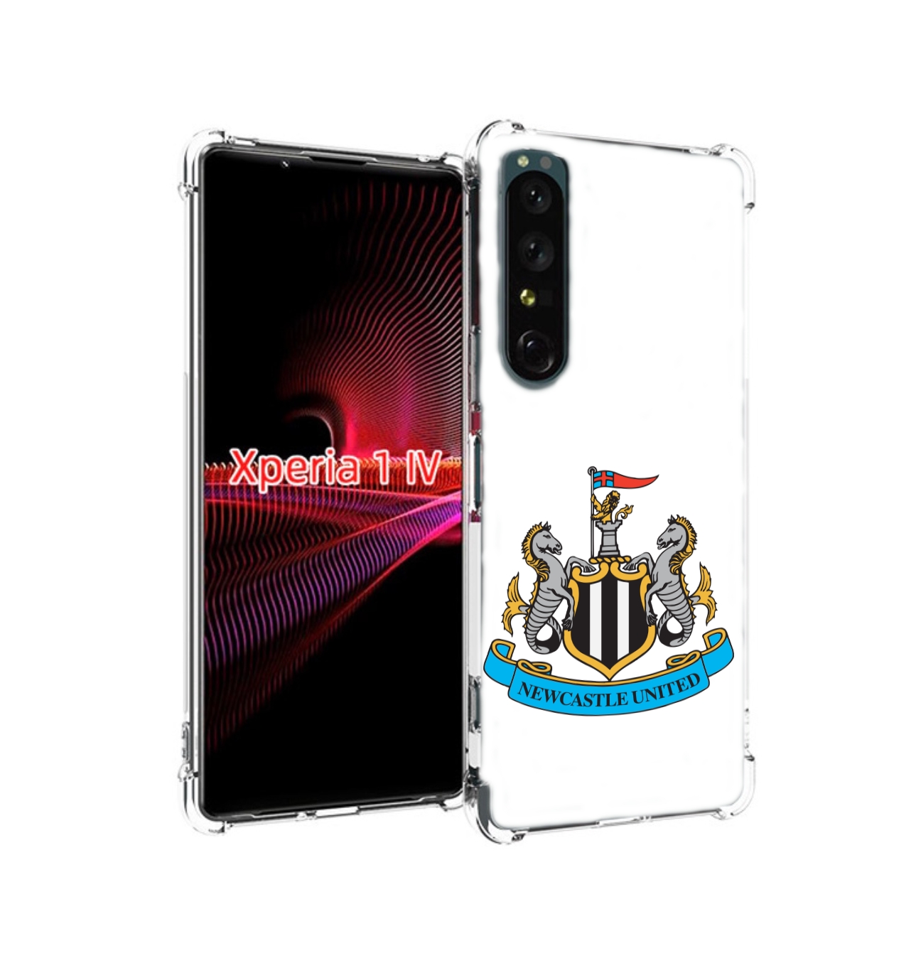 

Чехол накладка MyPads фк ньюкасл для Sony Xperia 1 IV, Прозрачный, Tocco