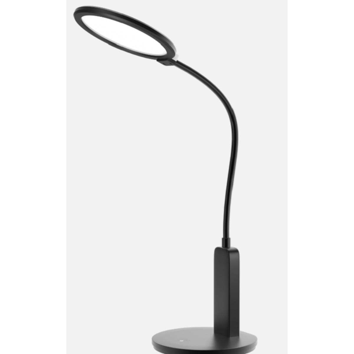 

Светодиодная настольная лампа, 50 см, цвет черный, с регулировкой яркости и сенсорным упра, LER89100670