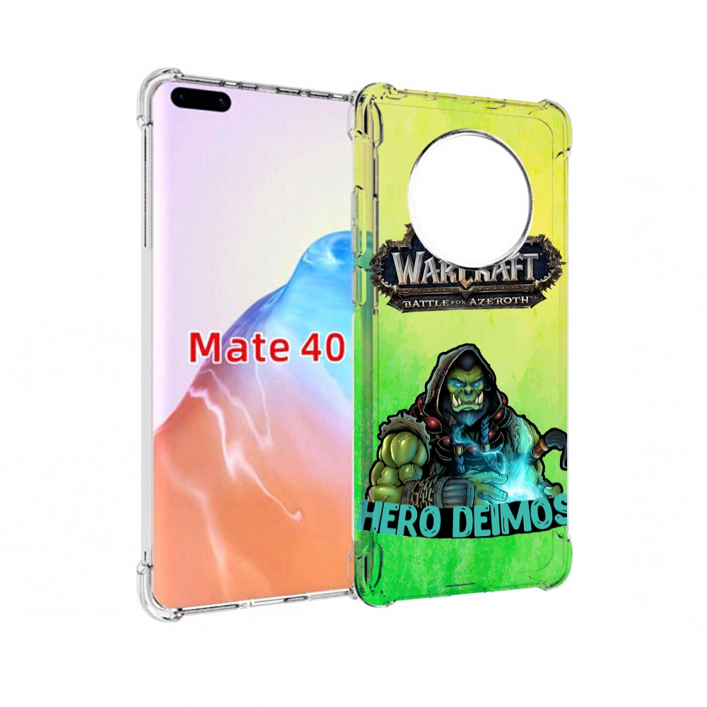 

Чехол MyPads Tocco для Huawei Mate 40 world-of-warcraft мужской, Прозрачный, Tocco