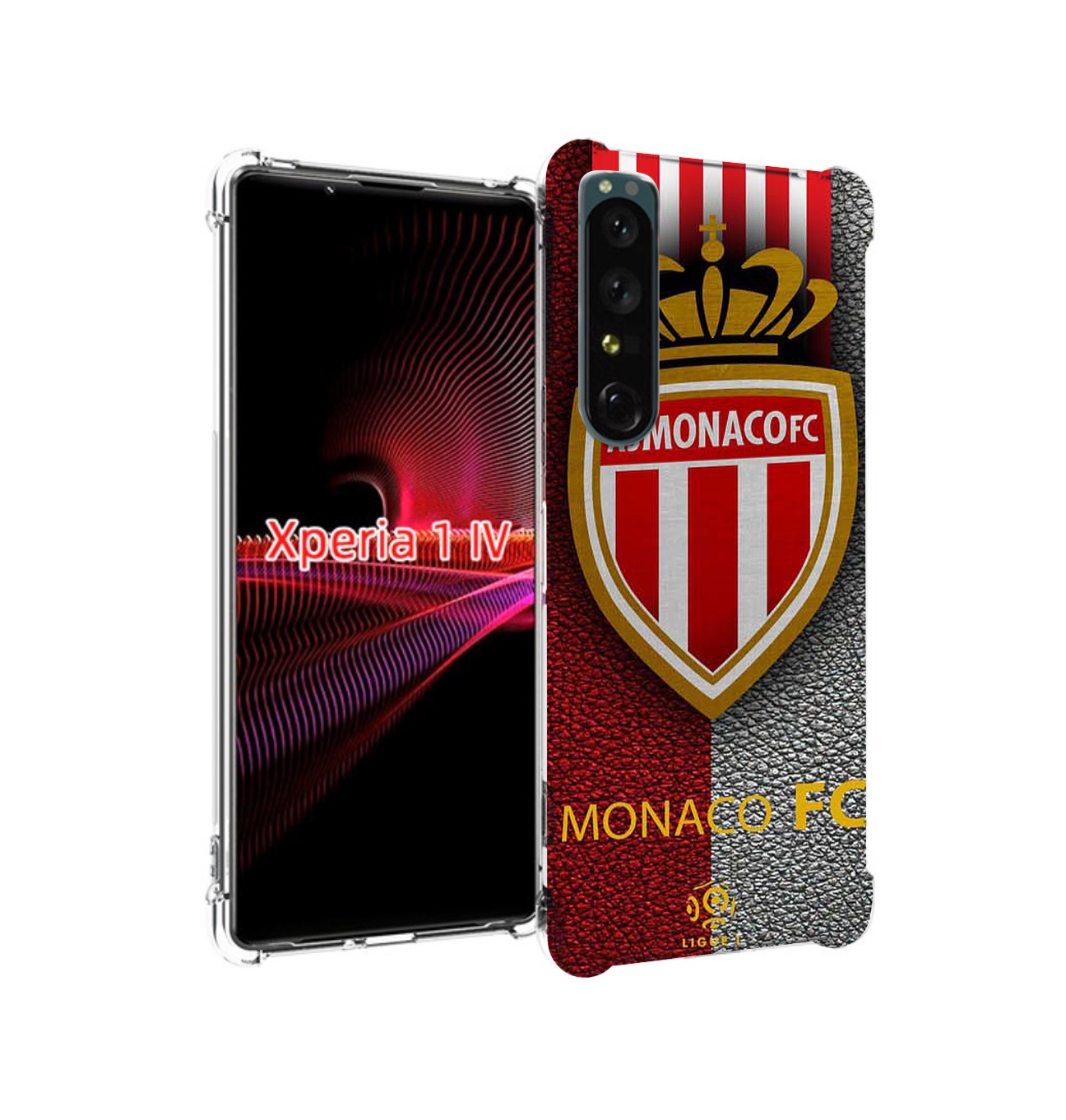 

Чехол накладка MyPads фк монако для Sony Xperia 1 IV, Прозрачный, Tocco