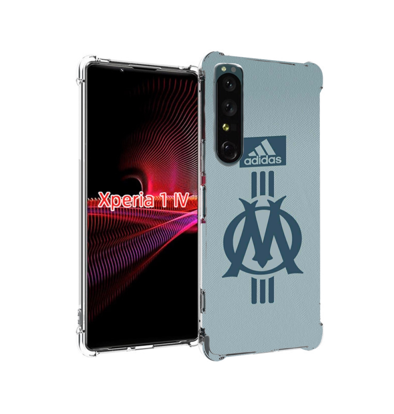 

Чехол накладка MyPads фк марсель для Sony Xperia 1 IV, Прозрачный, Tocco