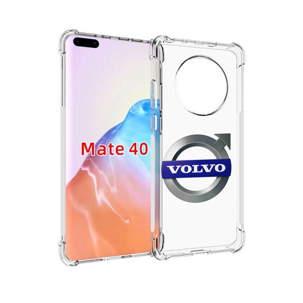 

Чехол MyPads Tocco для Huawei Mate 40 volvo мужской, Прозрачный, Tocco