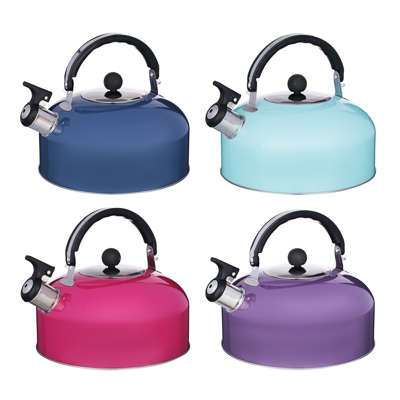 

Чайник стальной 2.3л, 4 цвета, KCWK052-2.3C, индукция, 847-052