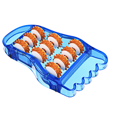 

SILAPRO Массажер для ступней ног (улучшающий кровообращение) 21,5x12см, пластик, 2 цвета, 342-043