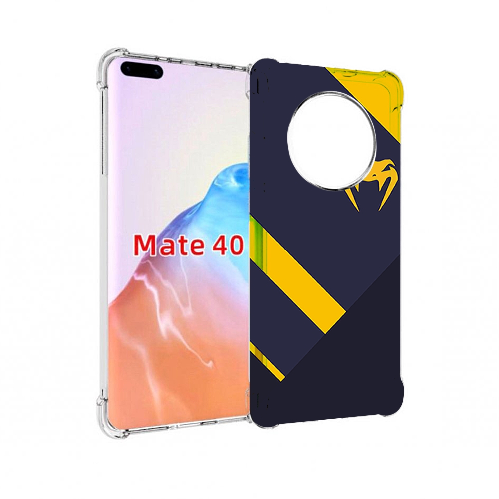 

Чехол MyPads Tocco для Huawei Mate 40 venum мужской, Прозрачный, Tocco