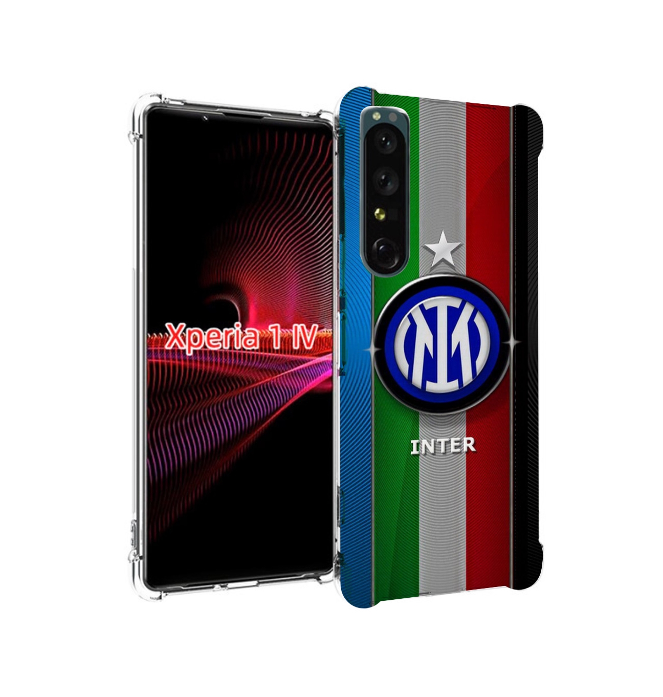 

Чехол накладка MyPads фк интер милан для Sony Xperia 1 IV, Прозрачный, Tocco