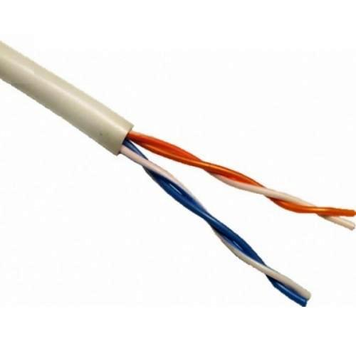Кабель 5bites UTP без разъемов м (UT5725-100A) кабель cabeus витая пара категория 5e 4 пары многожильный серый utp 4p cat 5e patch lszh gy