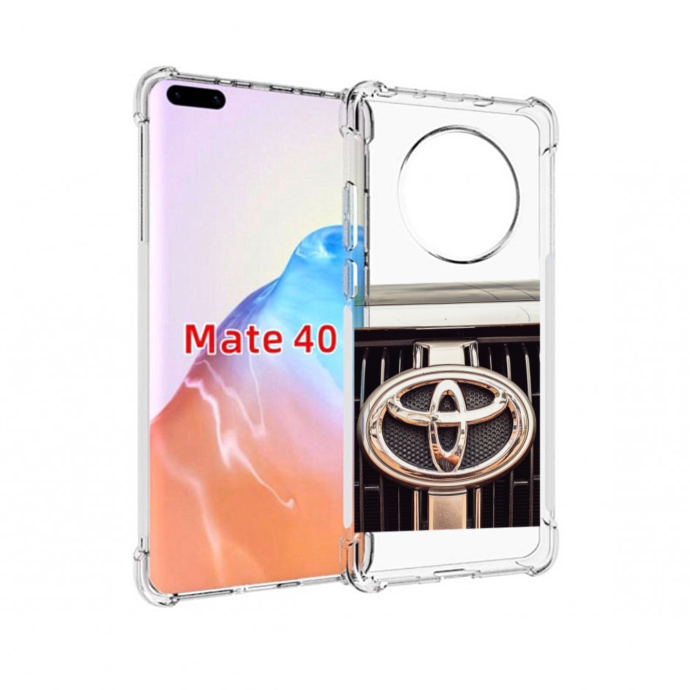 

Чехол MyPads Tocco для Huawei Mate 40 toyota 3, Прозрачный, Tocco