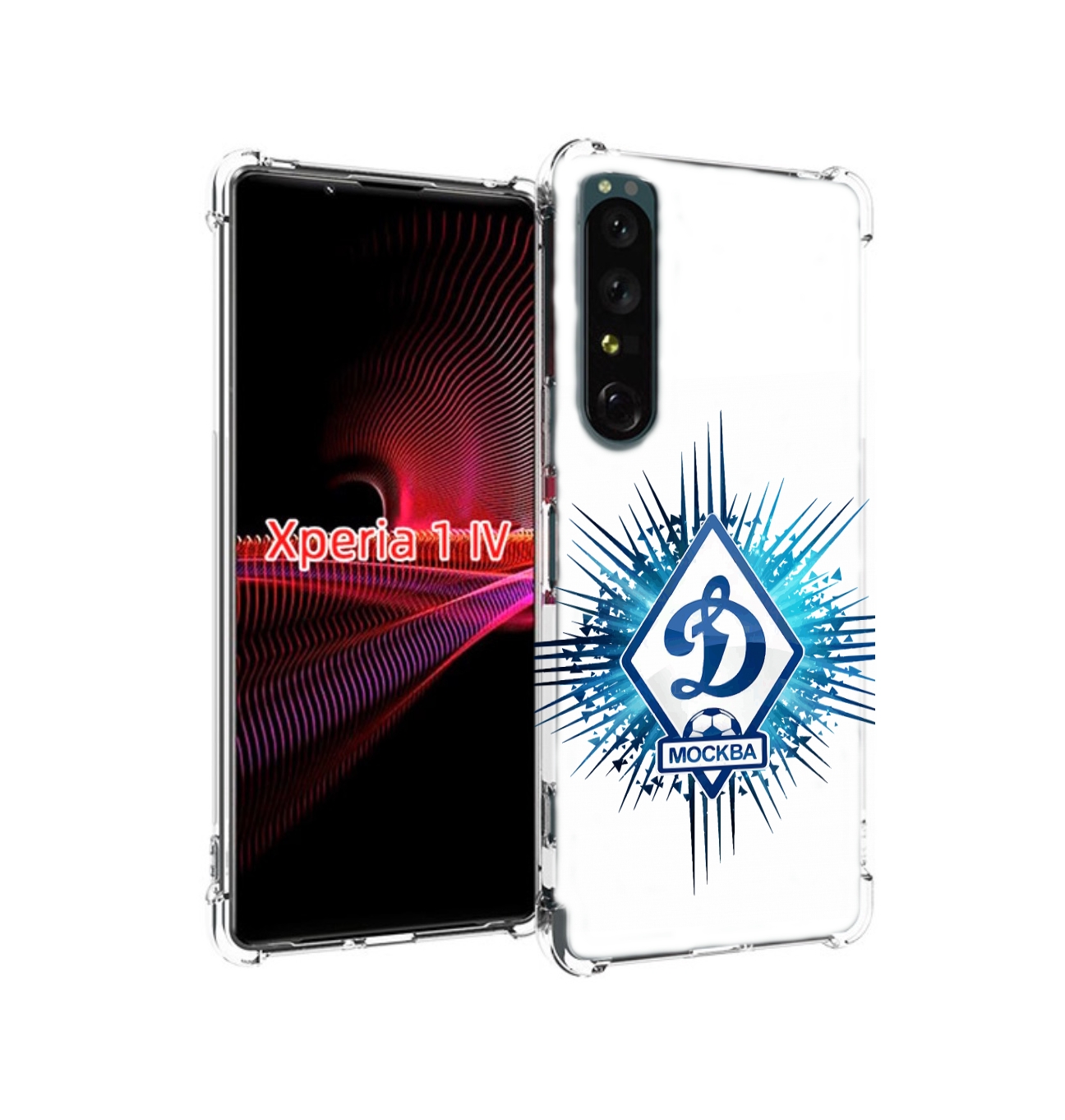

Чехол накладка MyPads фк динамо москва мужской для Sony Xperia 1 IV, Прозрачный, Tocco