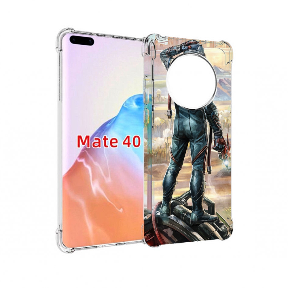

Чехол MyPads Tocco для Huawei Mate 40 the-outer-worlds, Прозрачный, Tocco