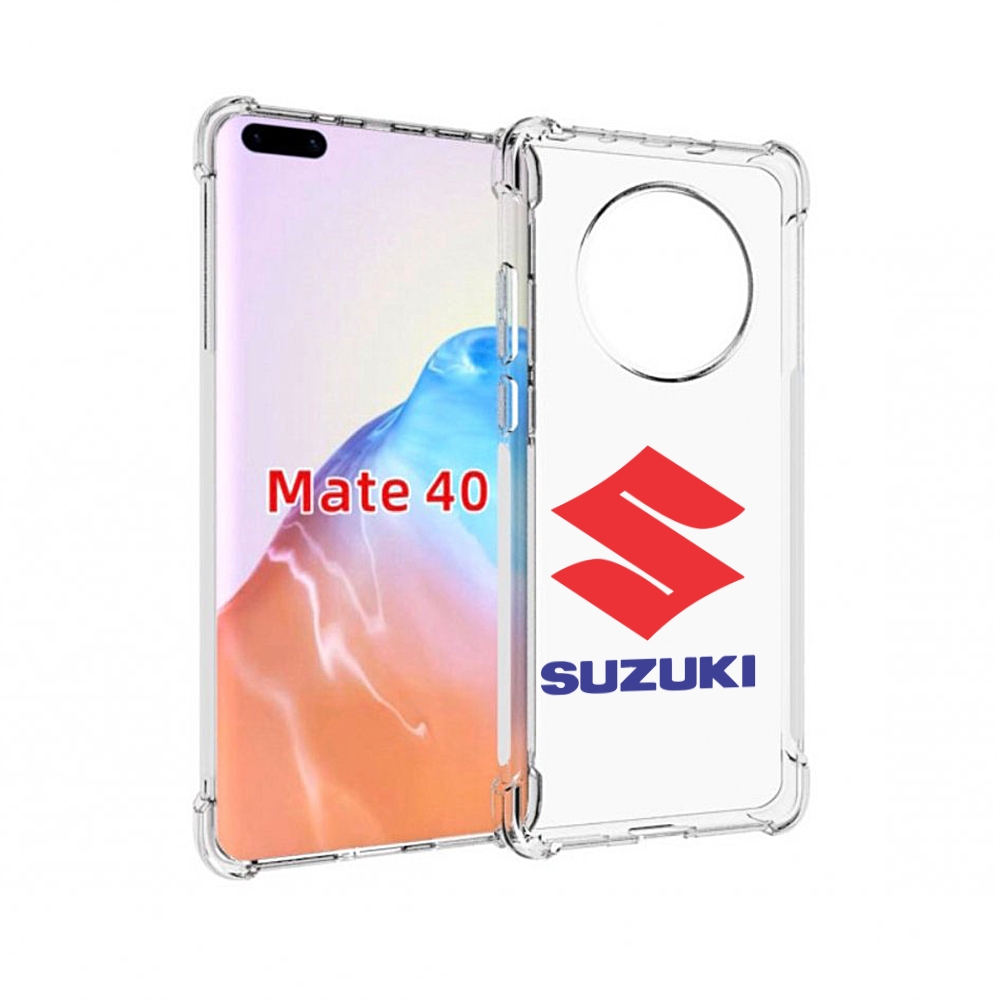 

Чехол MyPads Tocco для Huawei Mate 40 suzuki-3 мужской, Прозрачный, Tocco