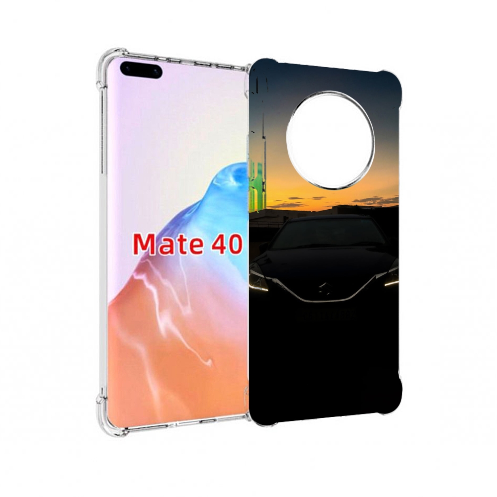 

Чехол MyPads Tocco для Huawei Mate 40 suzuki 2 мужской, Прозрачный, Tocco