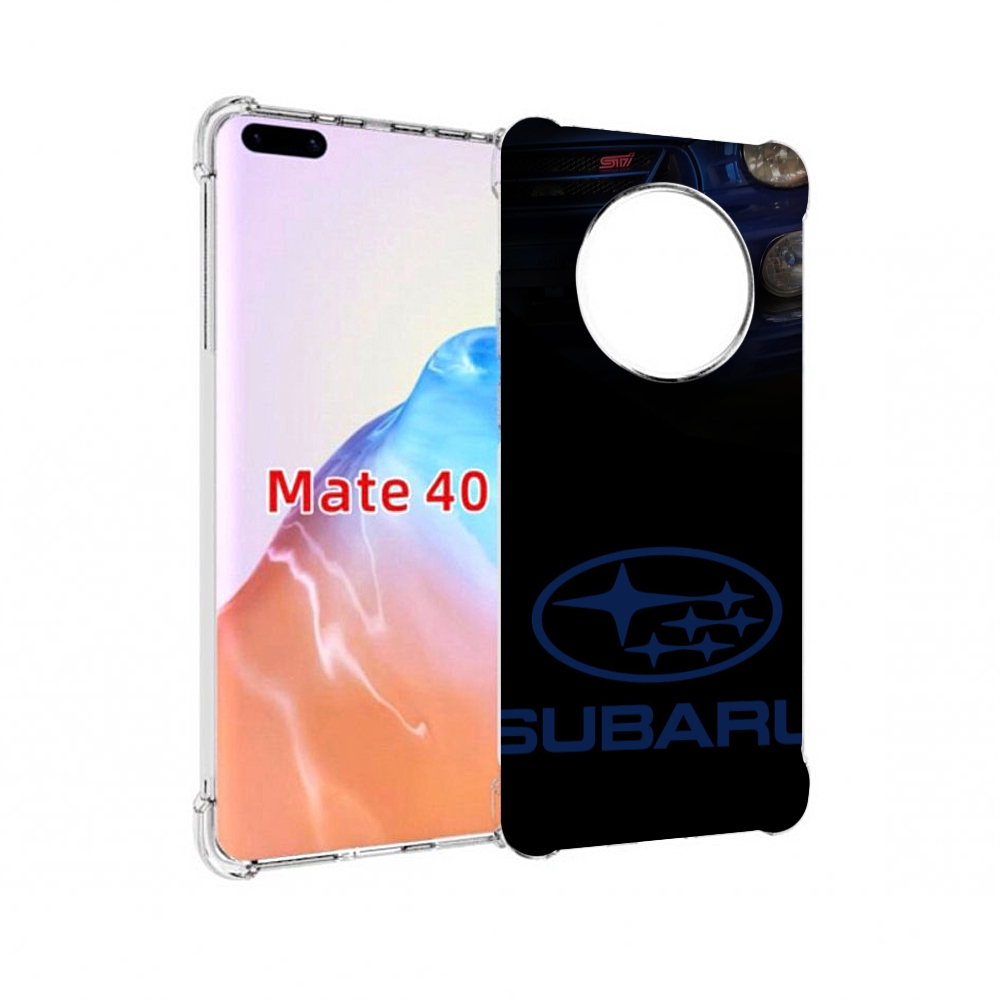 

Чехол MyPads Tocco для Huawei Mate 40 subaru 3, Прозрачный, Tocco