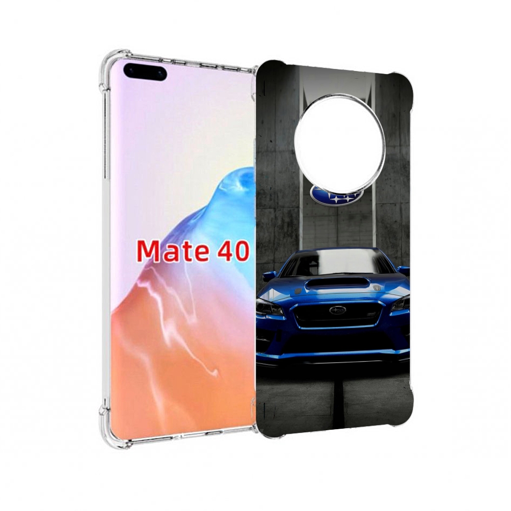 

Чехол MyPads Tocco для Huawei Mate 40 subaru 1 мужской, Прозрачный, Tocco