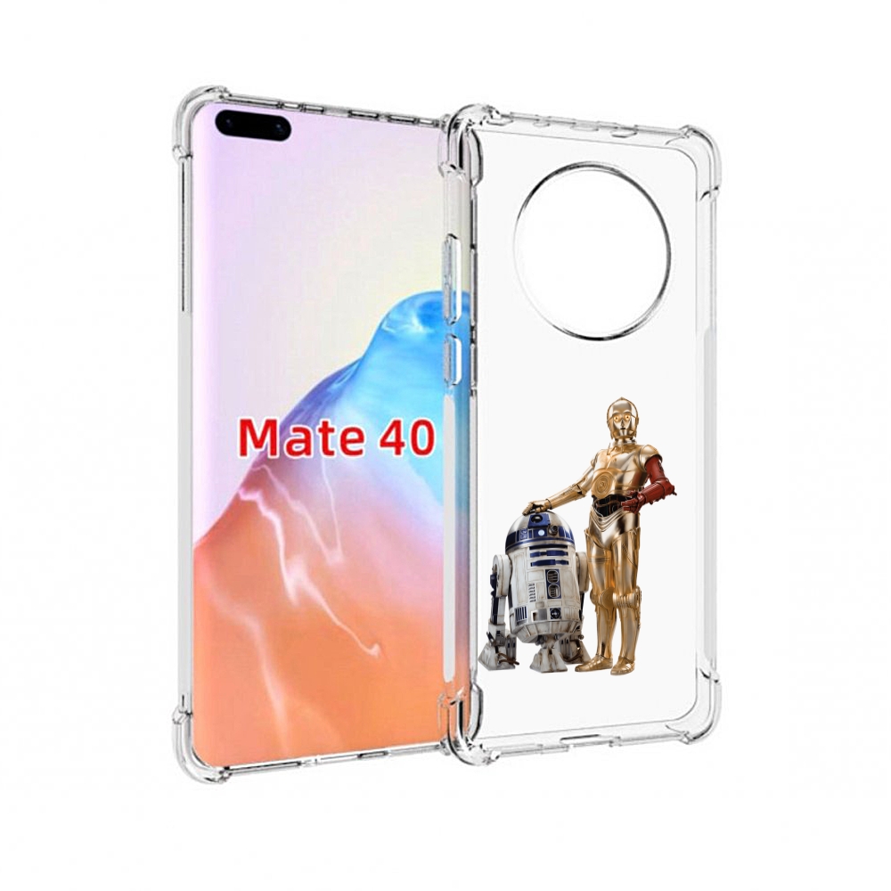 

Чехол MyPads Tocco для Huawei Mate 40 starwars-звездные-воины, Прозрачный, Tocco
