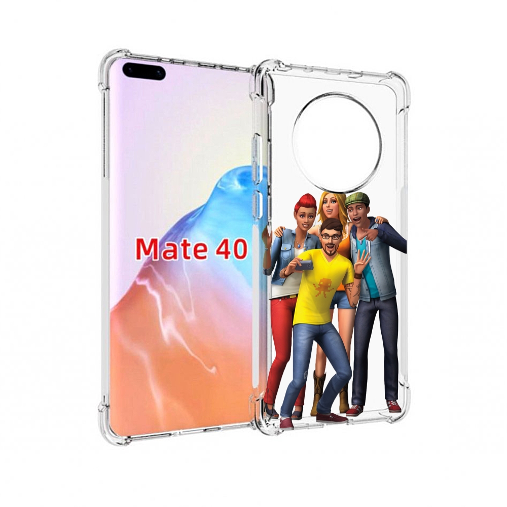 

Чехол MyPads Tocco для Huawei Mate 40 sims, Прозрачный, Tocco