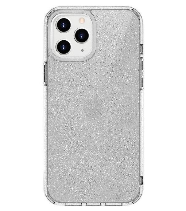 фото Чехол uniq lifepro tinsel anti-microbial iphone 12/12 pro прозрачный