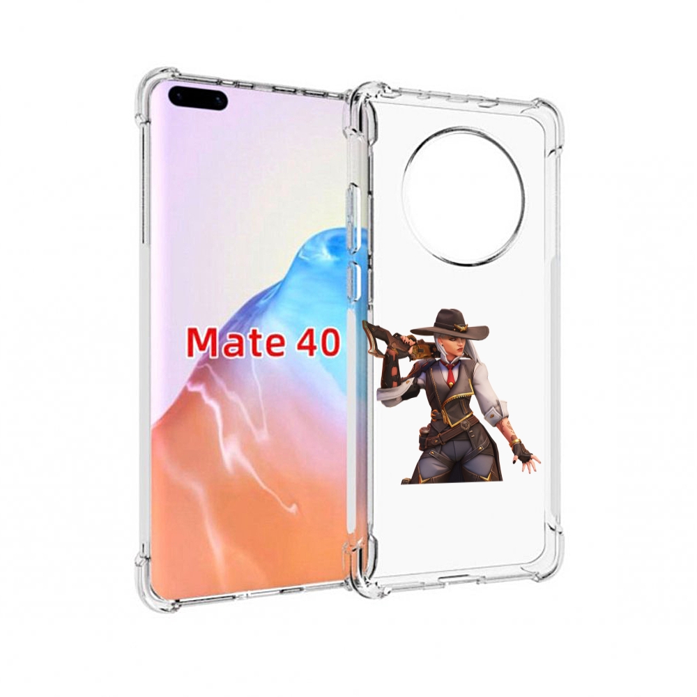 

Чехол MyPads Tocco для Huawei Mate 40 overwatch, Прозрачный, Tocco