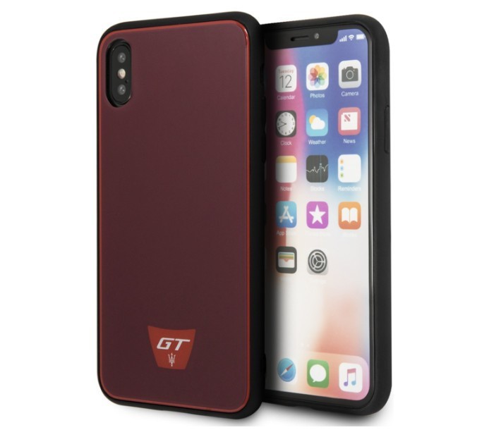 фото Чехол cg mobile maserati gransport acrylic glossy iphone x/xs красный