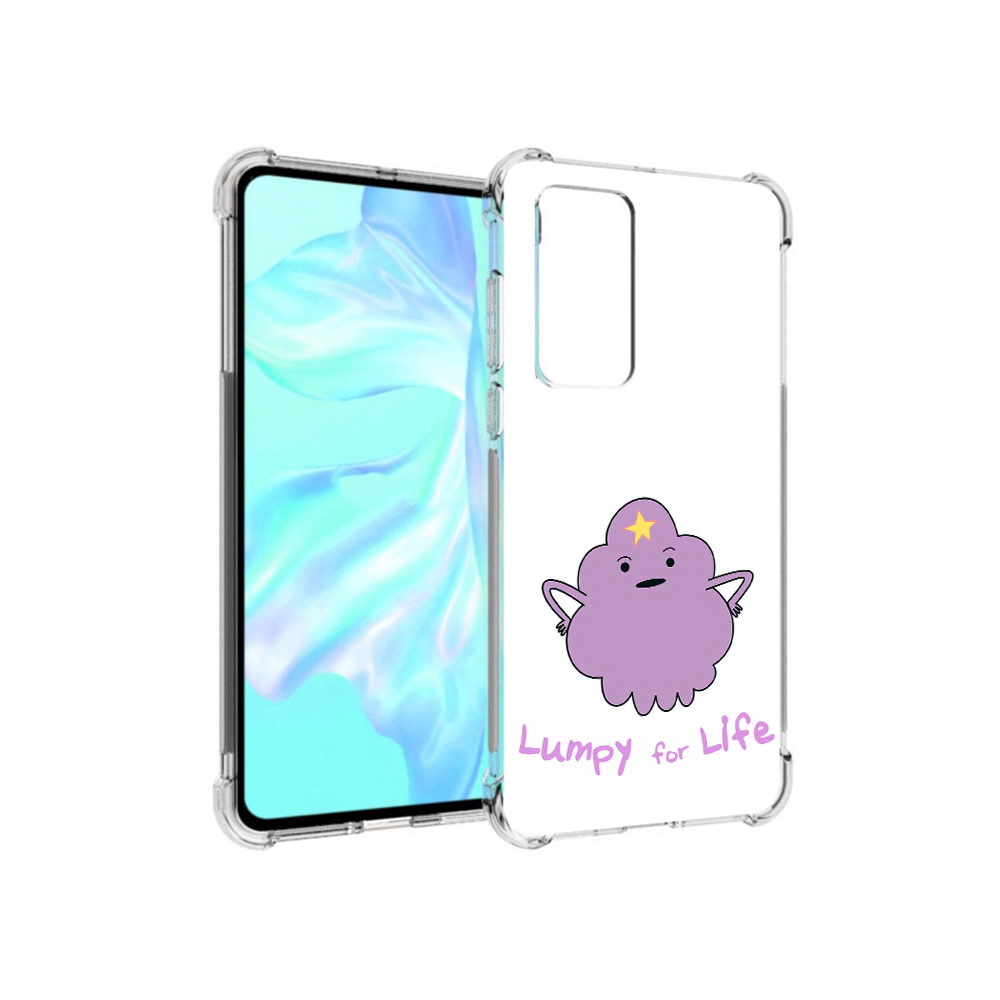 Чехол MyPads Tocco для Huawei P40 Принцесса пупырчатого королевства