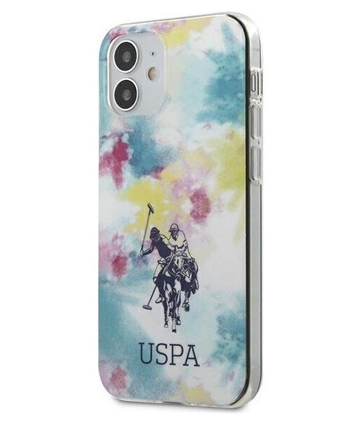 фото Чехол cg mobile u.s. polo assn. tie&dye double horse iphone 12 mini мультиколор