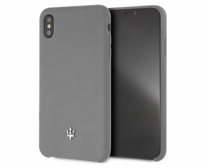 фото Чехол cg mobile maserati silicone iphone xs max серый