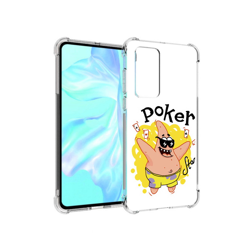 

Чехол MyPads Tocco для Huawei P40 Патрик, Прозрачный, Tocco