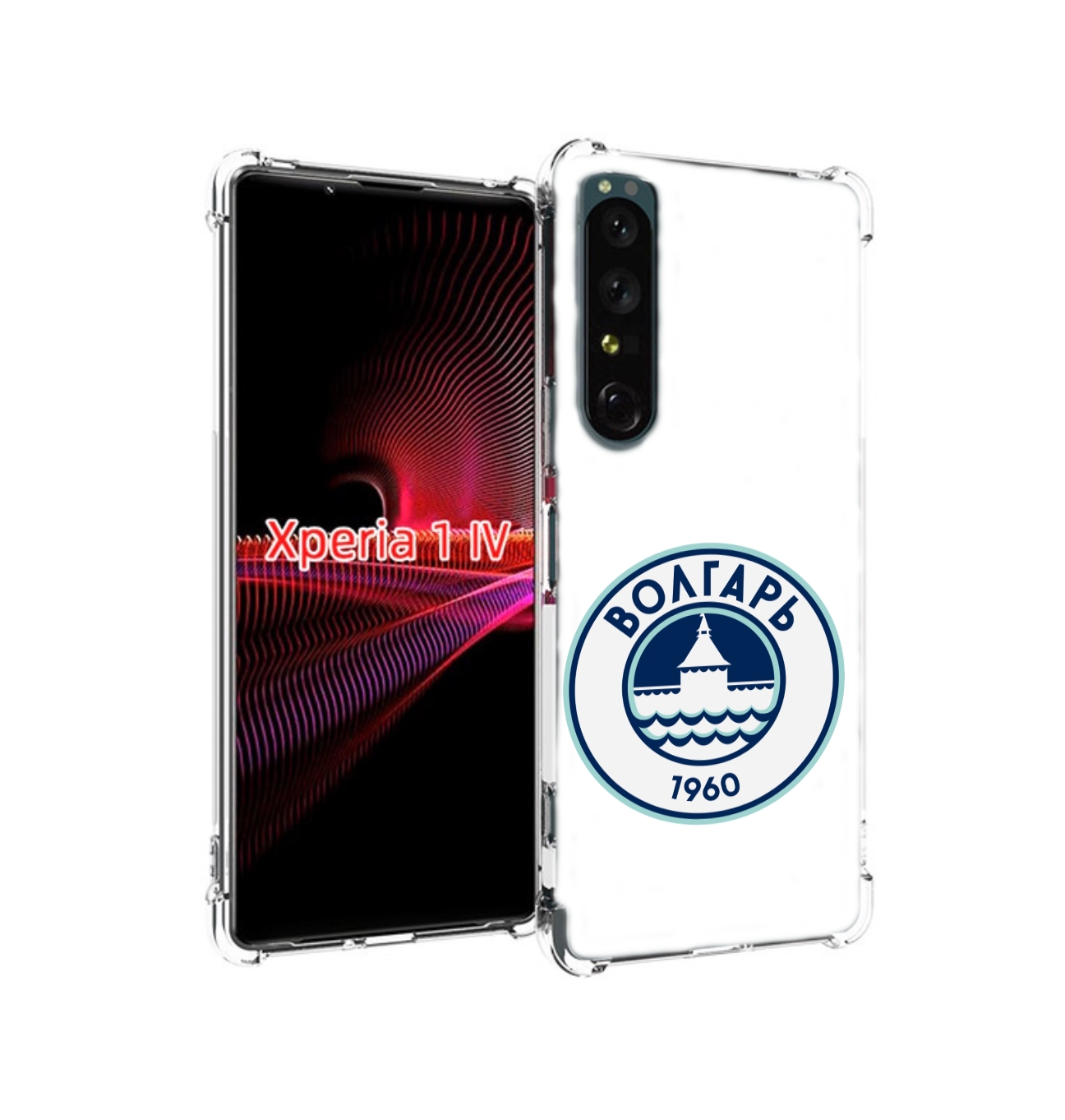 

Чехол накладка MyPads фк волгарь астрахань для Sony Xperia 1 IV, Прозрачный, Tocco