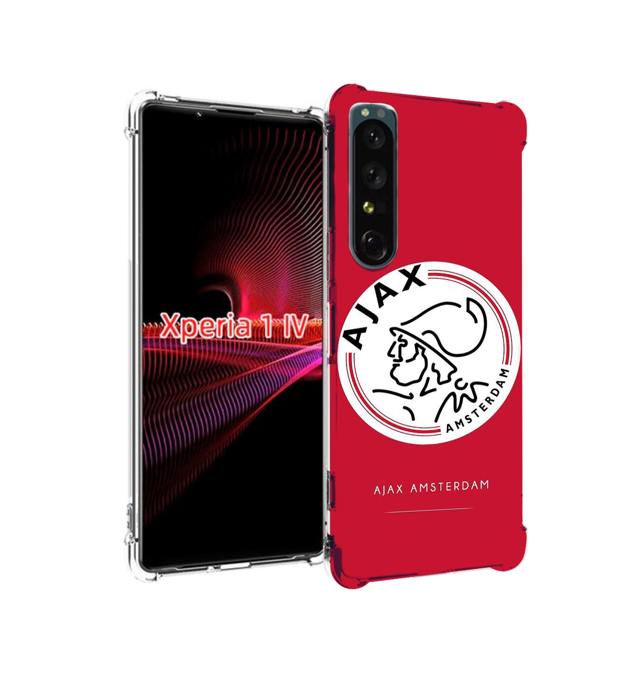 

Чехол накладка MyPads фк аякс амстердам для Sony Xperia 1 IV, Прозрачный, Tocco
